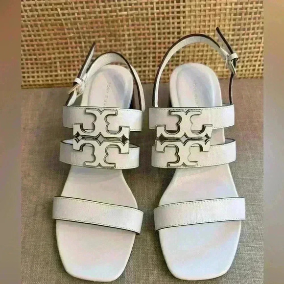 Tory Burch Ines Slingback leather Sandal size 7 - Picture 4 of 7